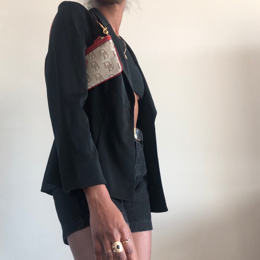 Vintage black blazer - Picture 4 of 8